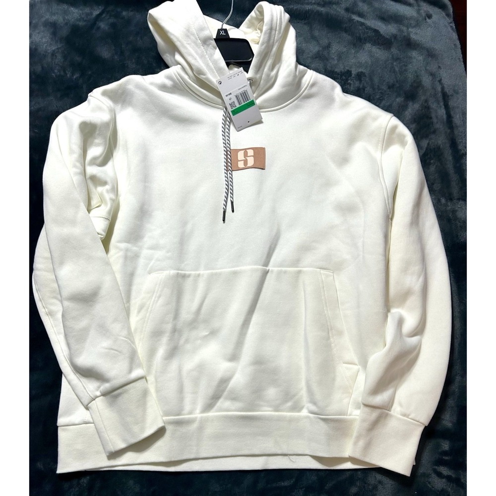 Nike Womens Sabrina Ionescu Hoodie Fleece Bball XL Off White FJ4449-133 (A9)
